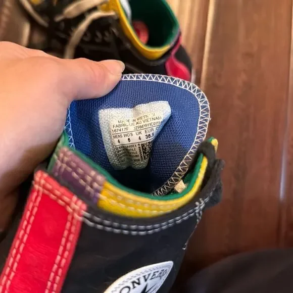 Converse Chuck Taylor All Star Double Upper Hi women’s size 6 and men’s size 4 - Picture 4 of 5